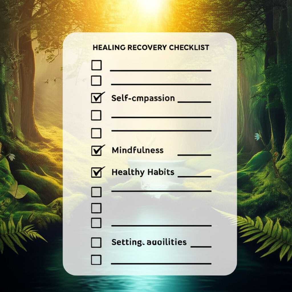 Healing Checklist - Your path to trauma recovery