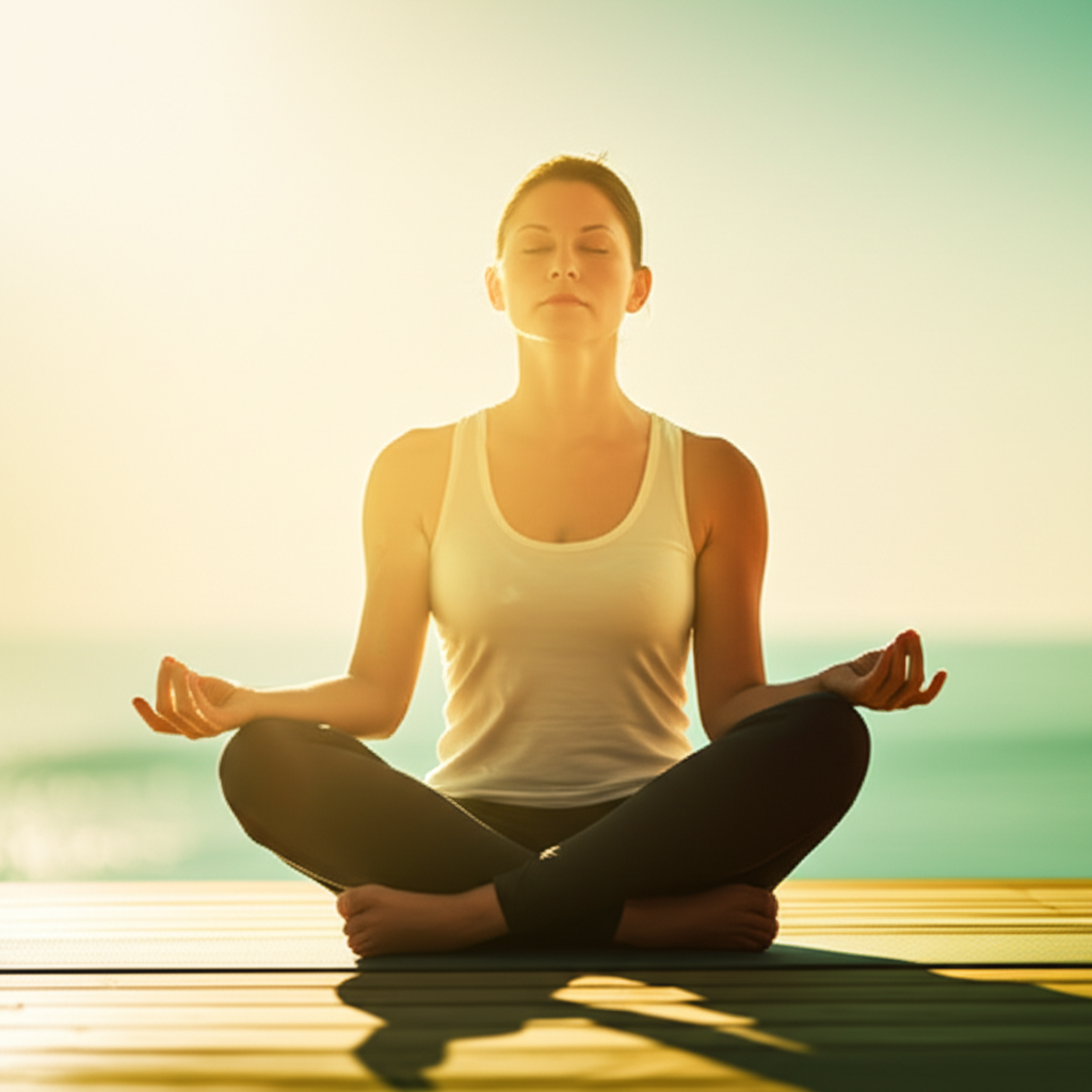 Mental clarity and focus training through meditation